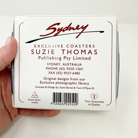 Vintage Sydney Australia Photographic Coasters by Suzi‎ Thomas Set of 6 NEW - Picture 2 of 10